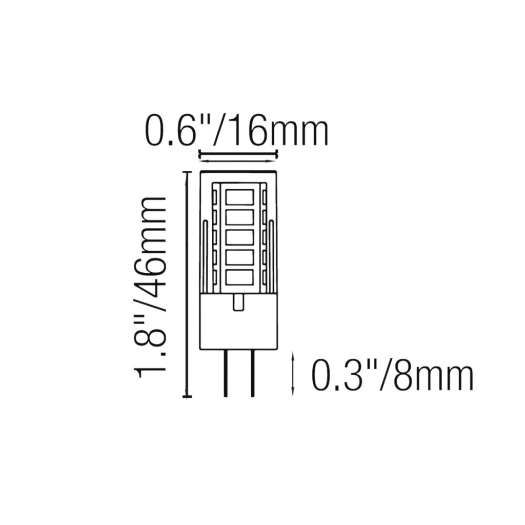 G4 Bi Pin Low Voltage LED Bulb